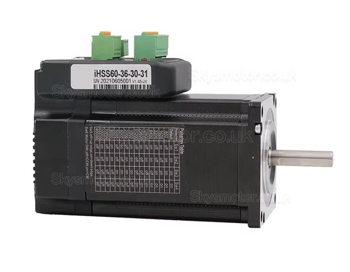 JMC NEMA 23 Integrated Closed Loop Stepper Motor IHSS60-36-30-30/31/SC 1.8 Deg 3Nm 5A 36V 2 Phase